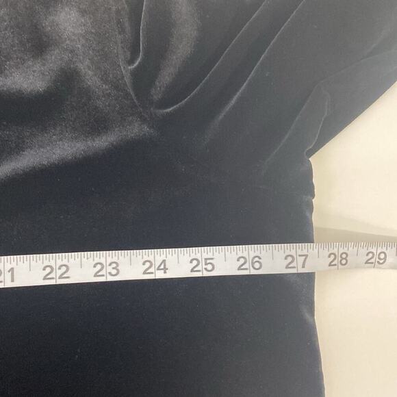 Quacker Factory 2X Velvet Cardigan Beading - Picture 8 of 10